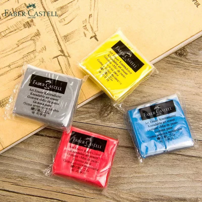 Solid Color Plasticity Rubber Eraser Soft Sketch Wipe Highlight Kneaded School Art Painting Supplies