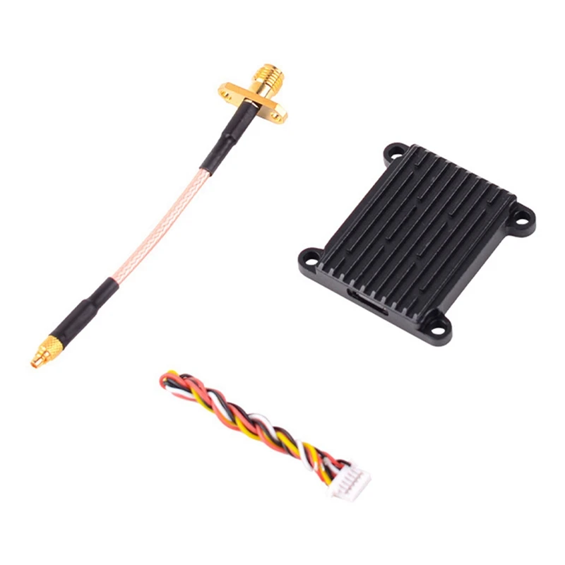 장거리 FPV 레이싱 드론용 오디오 비디오 송신기, 5.8G 1.6W FPV VTX 25MW/400MW/800MW/1600MW