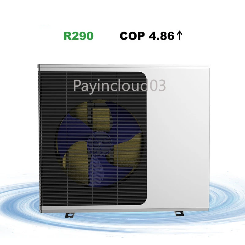 Pompa Di Calore Monoblocco Inverter Completo A Gas R290 A Bassa Temperatura Riscaldamento Raffreddamento Pompa Dell'Acqua Di Calore