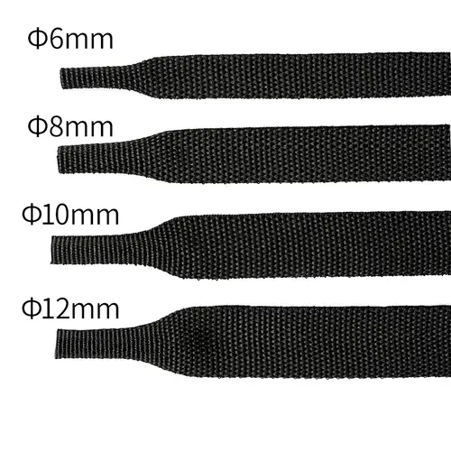 1~50m Braided Cable Sleeve PET Heat Shrink Tube Insulation Flam Retardant Shrinkable Wire Wrap Sheath Protection Cable Organizer - Image 4