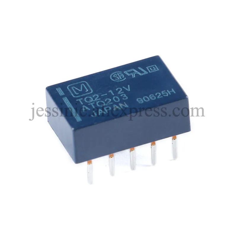 5pcs 12V Relay TQ2-12V ATQ203 TQ2-12VDC 10pins Signal Relay Original Panasonic