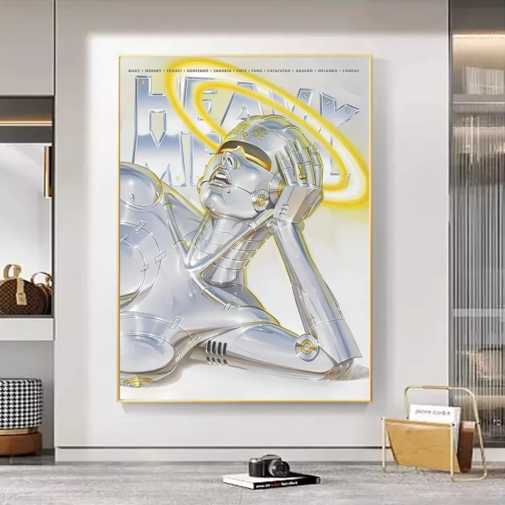 H-Hajime S-Sorayama Fashion DIY Sticky Poster Whitepaper