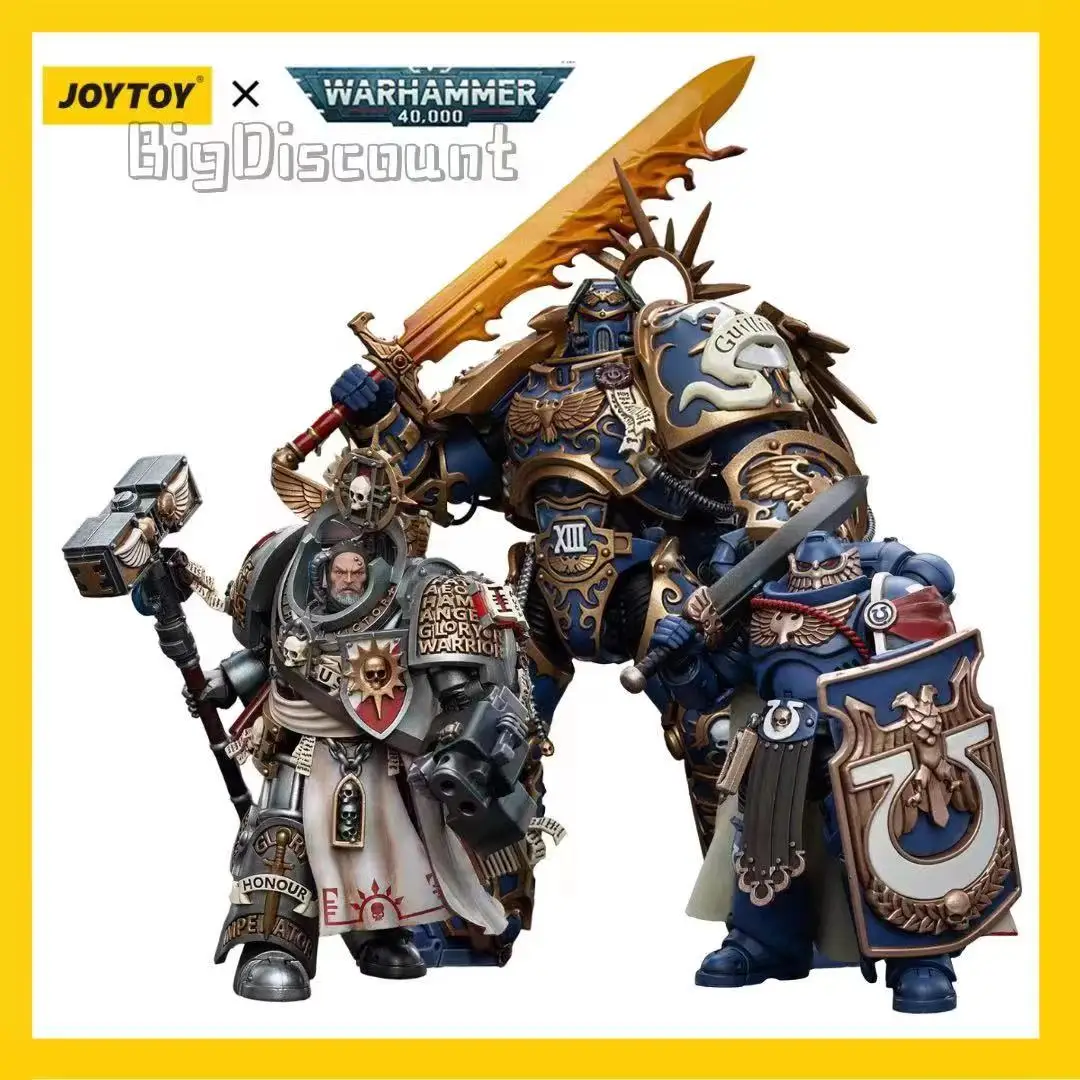 

[В наличии] JOYTOY 1/18 40K экшн-фигурки Primarch Roboute Guilliman Grey Рыцари Grand Master Voldus модель подарок Бесплатная доставка