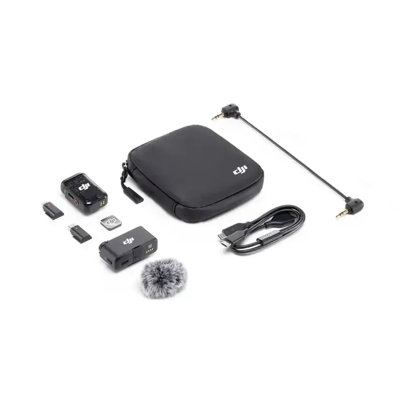 Original DJI MIC 2 Direct Bluetooth Connection 250m 820 ft. Range 18 Hours Total Operating Time