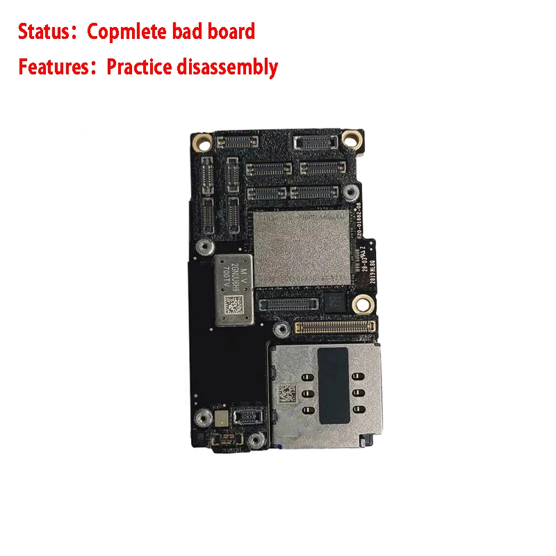 Iphone Motherboard Damaged Board NAND iPhone X XR XS 11 12 Pro Max 13 Practice Manual Bad Motherboard Disassembly Technical Skill Train