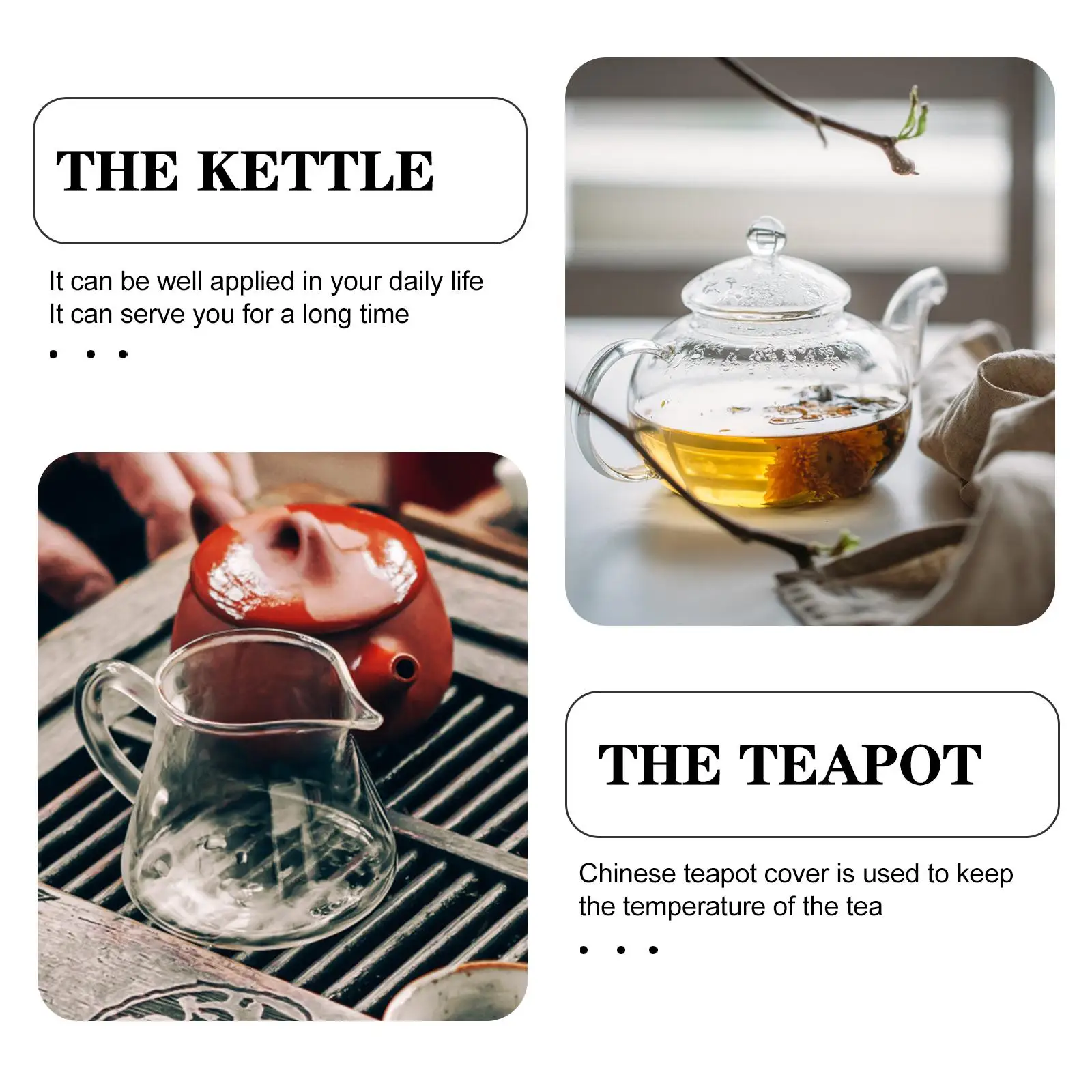 Glass Teapot Lid Replacement - Clear Kettle Cover For 1000ml Teapots, 3.22x3.22x1.97 Inches