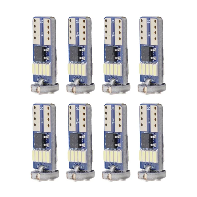 CANBUS Light Brightness Glass Base Light Lamp T LED Flickering Issues Halogen Bulbs Part Name Wide Application 2