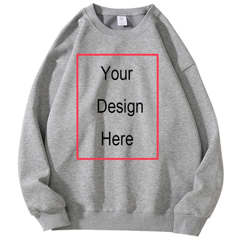 Men's Custom Cotton Hoodie with Personalized Text