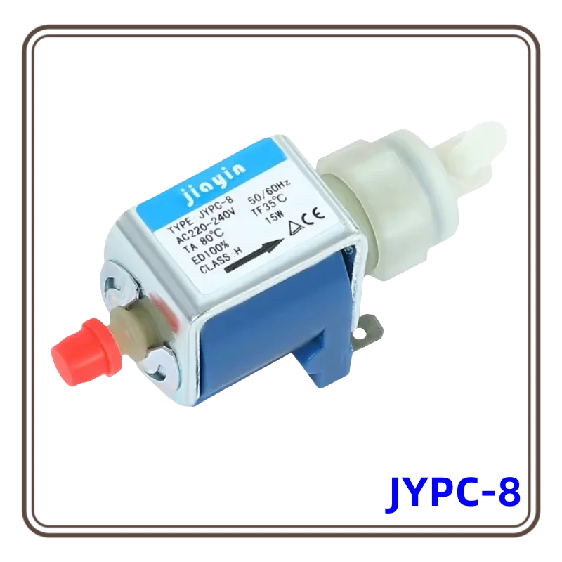 Electromagnetic Solenoid Pump for Irons  JYPC-8 220V To 240V 15W  Steam Mop Garment Steamer  Coffee Machine Valve Parts