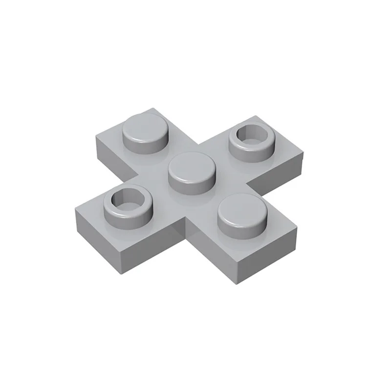 MOC 15397 수정된 3x3 크로스 빌딩 블록, 하이테크 플레이트 벽돌, 교육용 입자 아이디어 장난감, 어린이 생일 선물, 10 개
