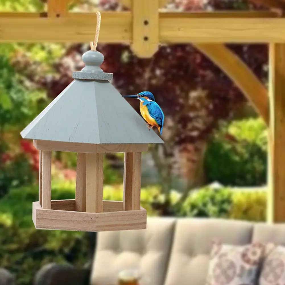 1 PCS Simple Hanging Bird House Durable Bird Feeder Standing Squirrel Cages For Outdoor bird feeder