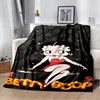 Cartoon  B-B-Bettys-boops Printed Blanket Picnic Blankets Warm Blanket Soft and Comfortable Blanket Home Travel 6
