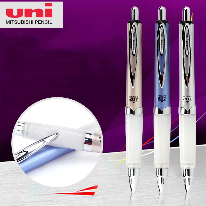 Uni Mitsubishi Gel Pens - Japanese Stationery with α-Gel Comfort Grip, Quick-Drying Signature Pen for Office and School Supplies, 0.7mm