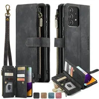 CaseMe Flip Leather Zipper Wallet Case For Samsung A16 A36 A56 A15 A25 A35 A55 A14 A24 A34 A54 A13 A23 A33 A53 Card Phone Cover 1