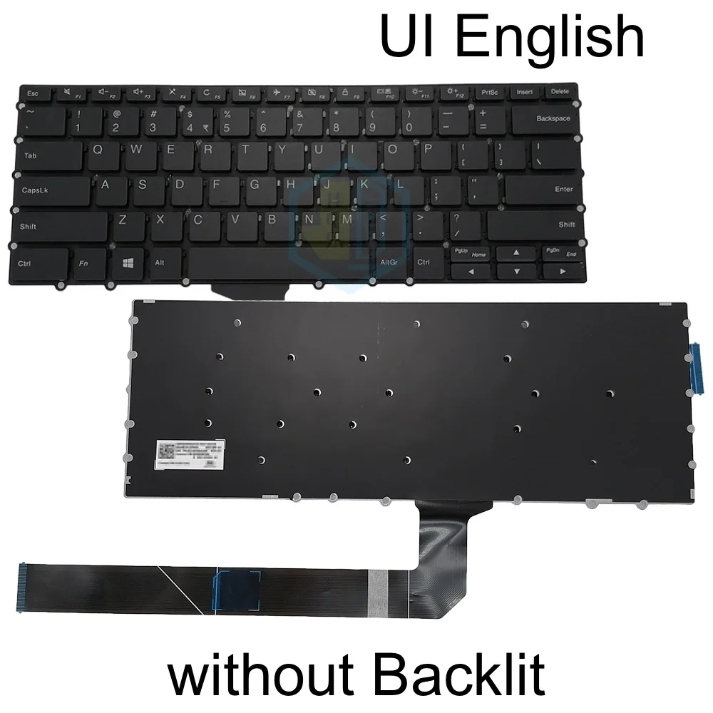 Teclado Russo Latino Teclado Portátil para Lenovo 14w 81mq Gen 82n8 82n9 Pp4wwin Pp4wb Pp4w 6535a Eua 6533a Novo us ui - Imagem 5
