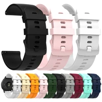 For Fossil GEN 5E 5 LTE 45/44mm Sport Wristband GEN 6 44mm Silicone Replacement Bracelet Smartwatch Accessories 22mm Watch Strap