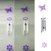Yard Wind Chime Metal Tubes Outdoor Ornament Butterfly Garden Home Decor Healthy Smooth 40cm Plastic Necessary 1
