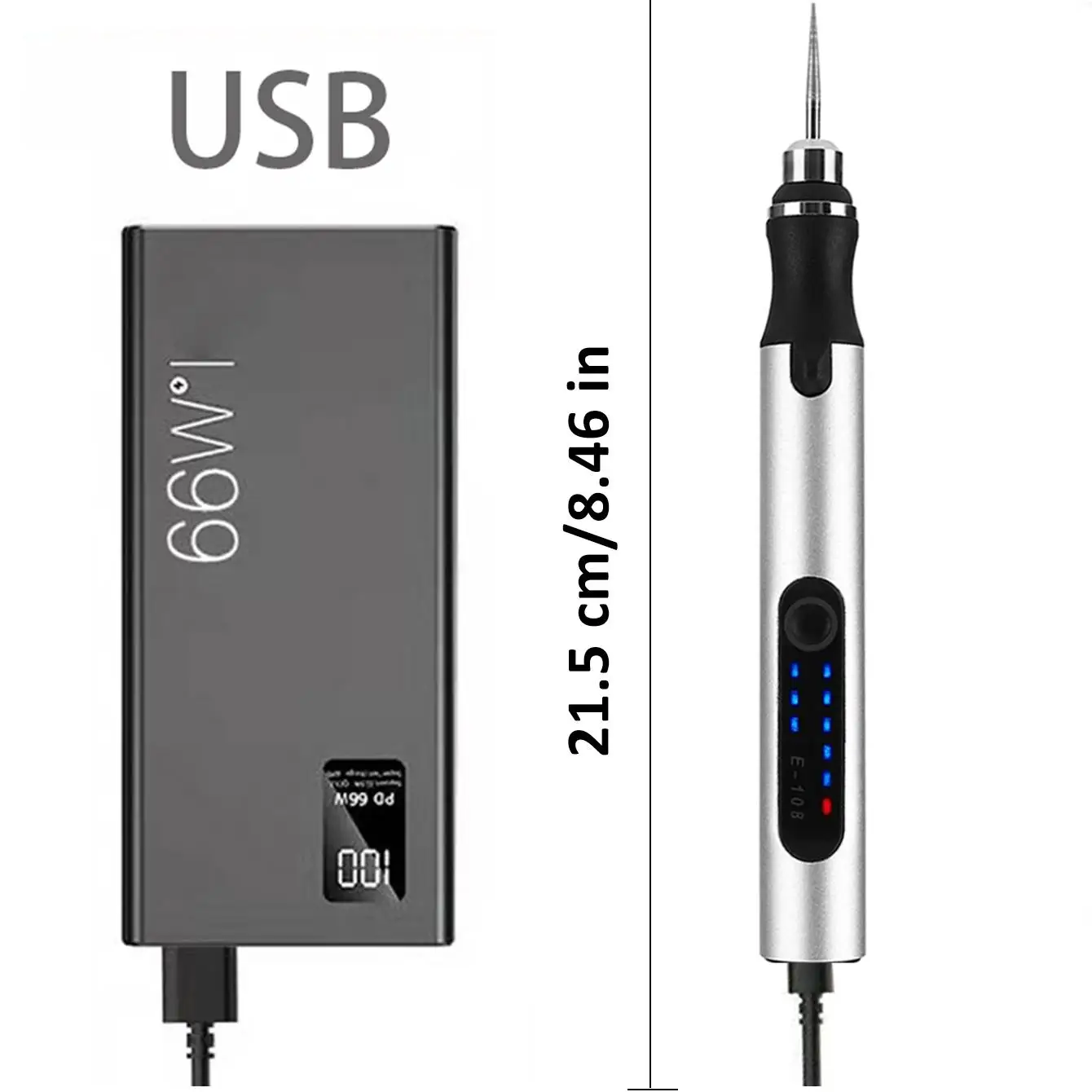 Mini Cordless USB Engraving Pen – 58/74/83pcs Electric Etching Rotary Tool Kit 2