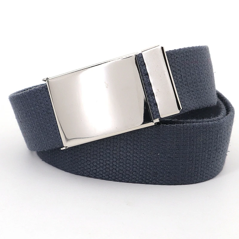 Unisex Breathable Canvas Tactical Belt for Jeans – Adjustable Fashion Accessory
