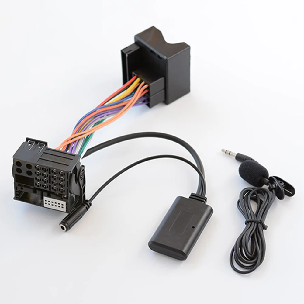 

Bluetooth Audio Cable Adapter MIC For Peugeot 307 408 508 Citroen Sega Triumph C2 C5 RD45 RD4 AUX Car Accessories