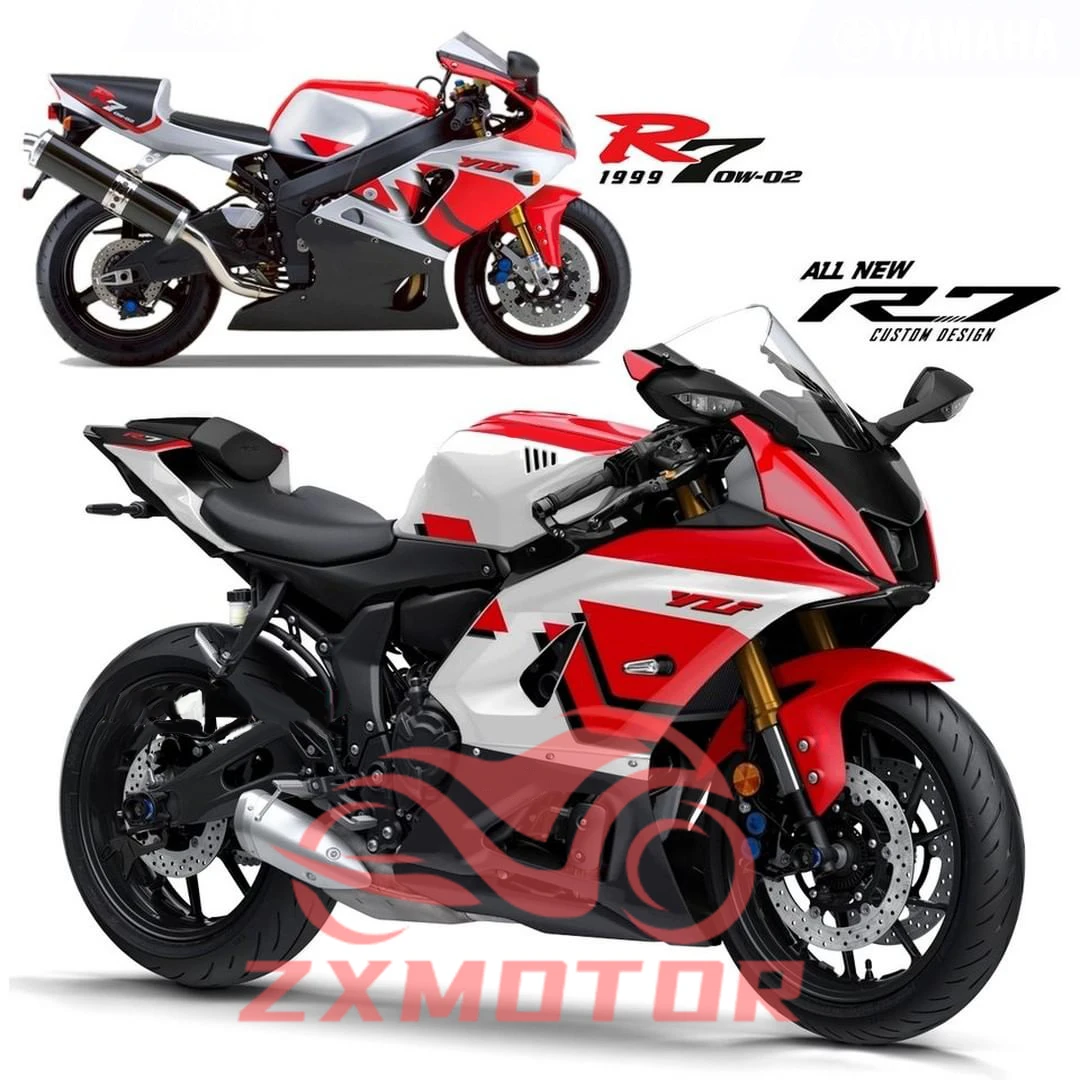 

Оригинальные обтекатели для мотоцикла YZF-R7 2022 2023 2024 для YAMAHA YZF R7 22 23 24 послепродажное обслуживание для спортивного велосипеда полный комплект обтекателей