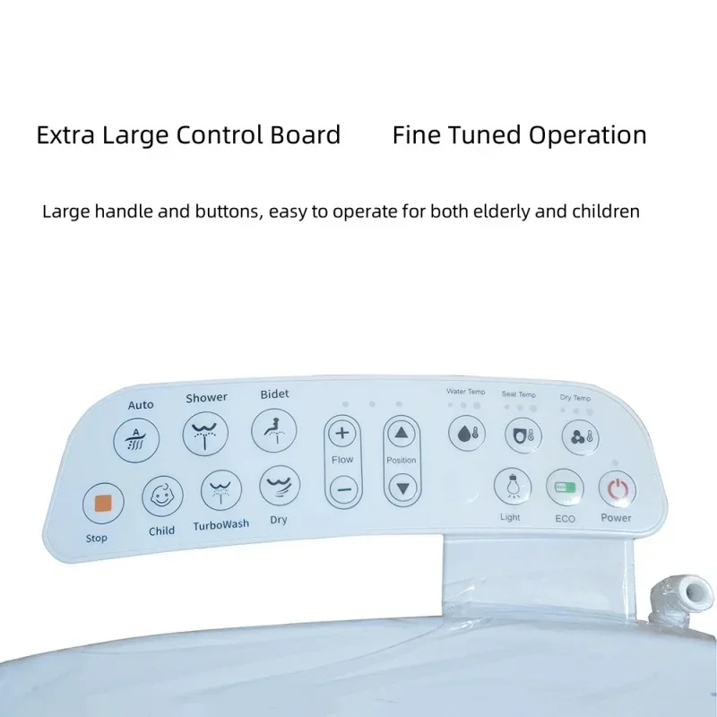 Universal Intelligent Toilet Lid Sterilization Fully Automatic Seat Constant Temperature Heating Cleaning Warm Air Drying toilet seat accessories