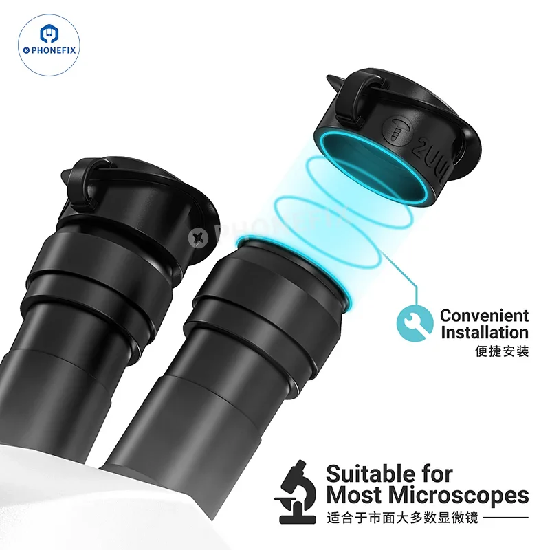 2UUL MS81 ScopeCap Dustproof Cap Soft Rubber Eyepiece Cover For Binocular Trinocular Stereo Microscope Eyepiece Lens microscope dust cover