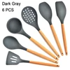Dark Grey -6pcs-B