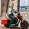 Male And Female Children's Baby Toy Electric Motorcycle Tricycle Can Sit On Adult Sized Retro Scooter 3