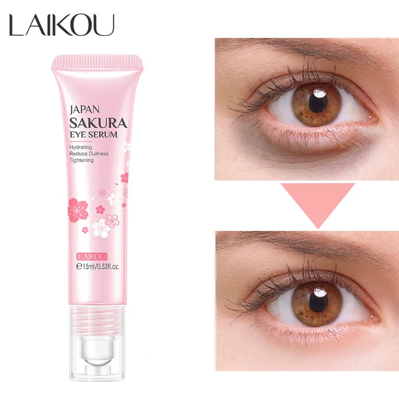 JapanSakuraEyeEssenceMoisturizingAntiAgingWrinkleDarkCircles