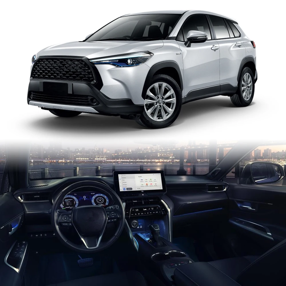 Für Toyota Corolla Cross 2020 2021 2022 2023 2024 Schmutzfänger 4-teilig Vorne Hinten Spritzschutz Kotflügel Abdeckung – Detail 1