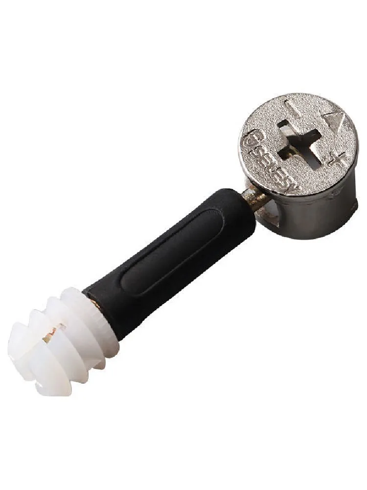 20Pcs Three In One Screw Furniture Connector Clothes Cabinet Desk Link Fixer Eccentric Wheel Nut Connection