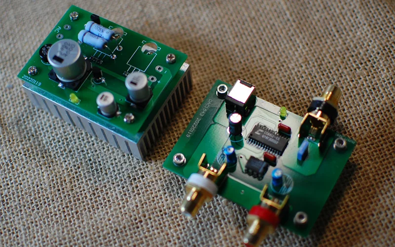 

TDA1543 decoding + SUPER super class A parallel regulated power supply package