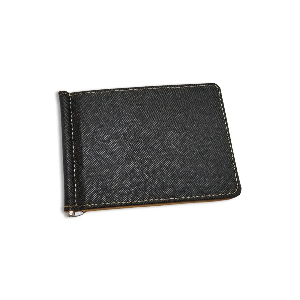 Men Money Clips Metal Solid Wallets Credit Dollar Purses ID Credit Card Purse Cash Holder With A Metal Clamp