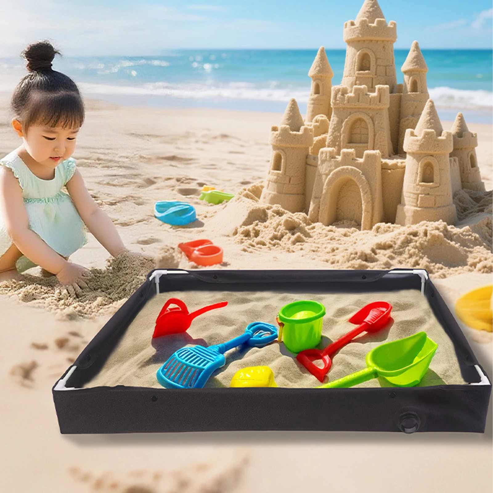 Portable Shower Pan Camping Shower Base Camping Shower Tent Floor Base for RV Outdoor Camping Shower Beach Pet Bath