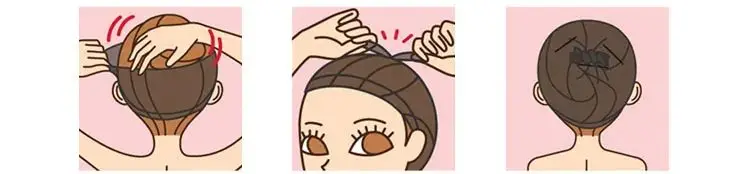 Anime Loli Cosplay Perücke Rosa Langes Ponytail Synthetikhaar (80cm) mit Gratis Perückenkappe für Conventions Halloween 6