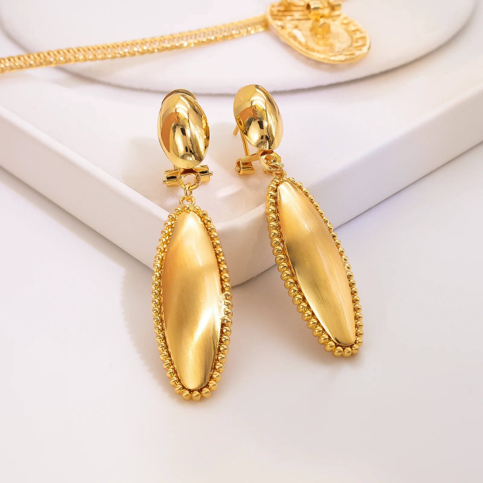 YTJX Schicke lange Ohrhänger für Damen, Punk-Stil, 18K Goldfarben, Piercing-Ohrringe, Jugend-Büroschmuck, Party-Schmuck, Geschenke, 2026 Trendig – Detail 5