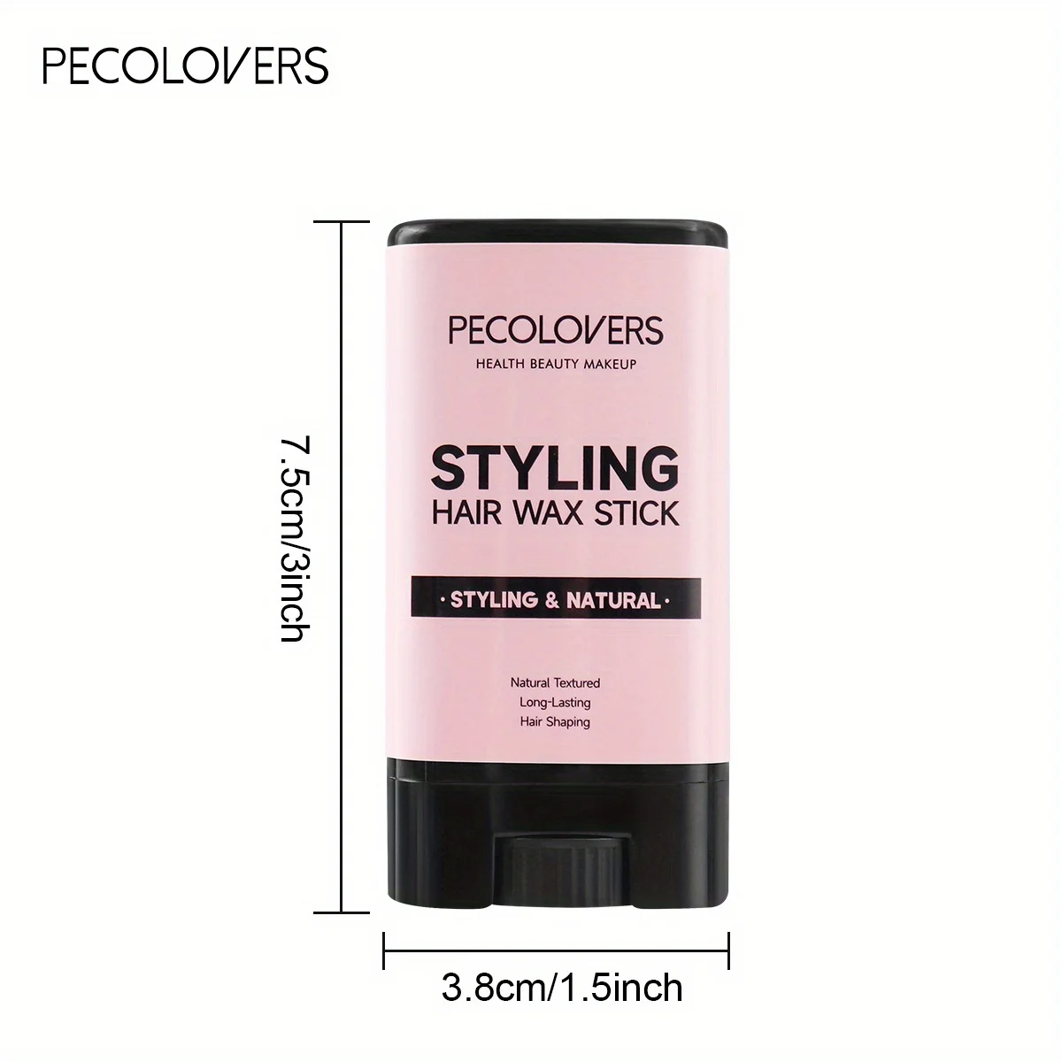 Fruit Flavour Hair Wax Stick, Styling Wax For Smooth Wigs Non-greasy Styling Hair Pomade Stick For Flyaways Edge & Frizz Hair 4