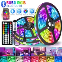 Led Tape 5V 5050 Usb Rgb Led Strip Light For Room Tv Smart Bluetooth Led Backlight 5M 10 Meter Ice String Led Wall Room Decor 1