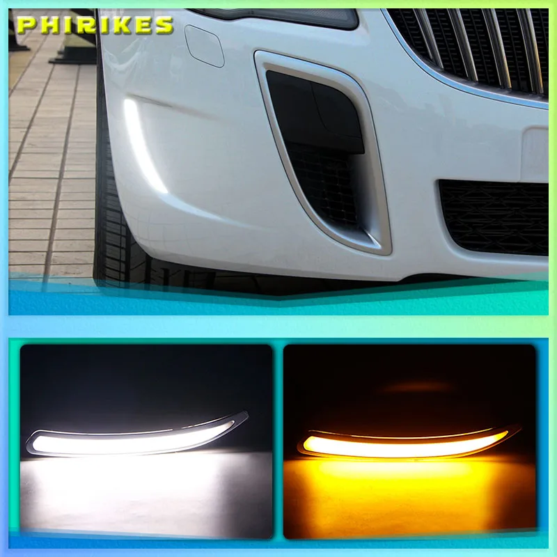 2pcs Car Led Drl For Buick Regal Gs Opel Insignia 2010 2011 2012 2013
