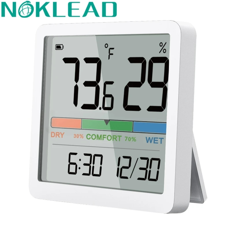 NOKLEADHomeIndoorTemperatureHumidityMeterLCDDigitalThermometer