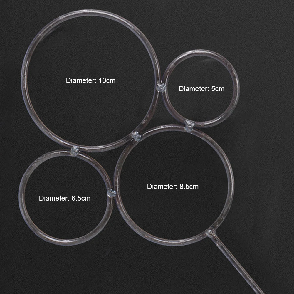 Iron Ring Scalding Bottle Cutter Vases Bottle Remake Tool Round 4-Ring Design Hand and Anti-Scald and Antirust with Handle bottle cutter