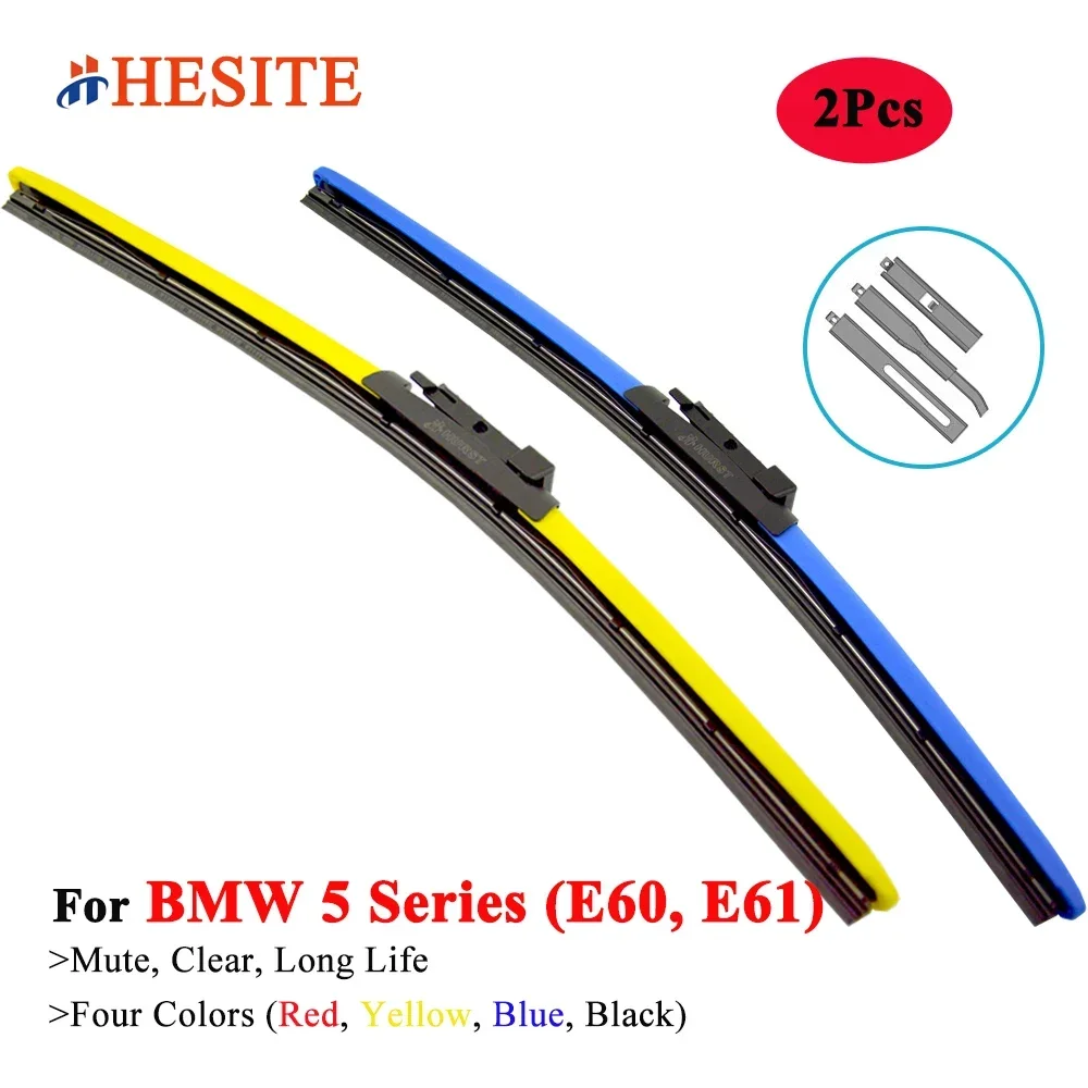 HESITE-Colorful-Wiper-Blades-for-BMW-5-Series-E60-E61-525I-530I-540I ...