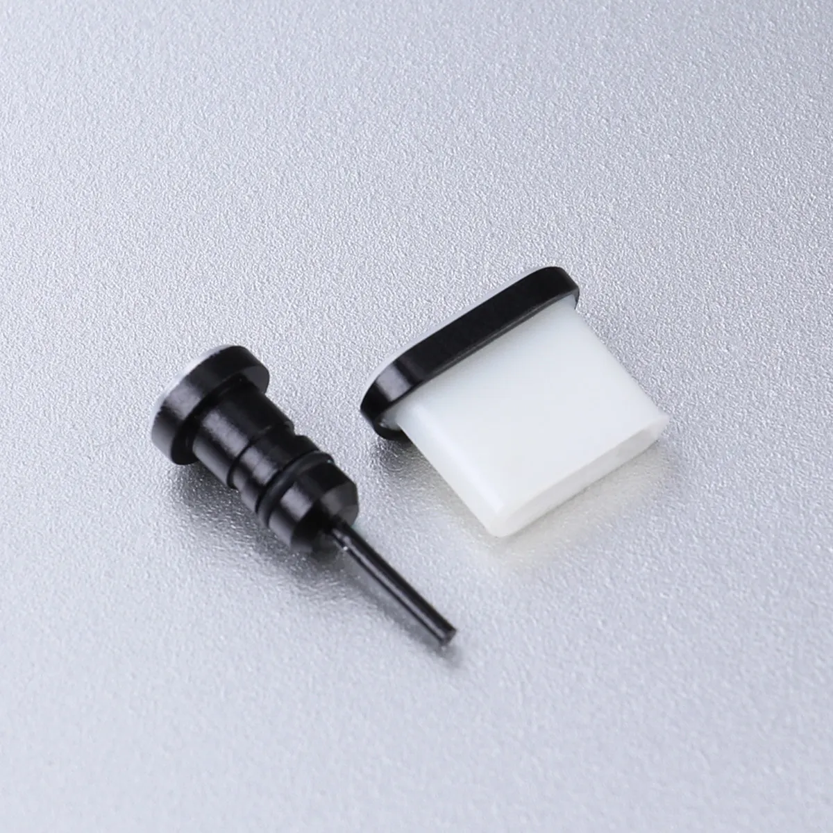 2개 세트 타입 C 3.5Mm 알루미늄 먼지 플러그 캡 휴대폰 플러그 포트 보호기