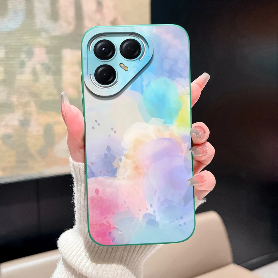 Pretty Flower Soft Silicone Full Protection Phone Case