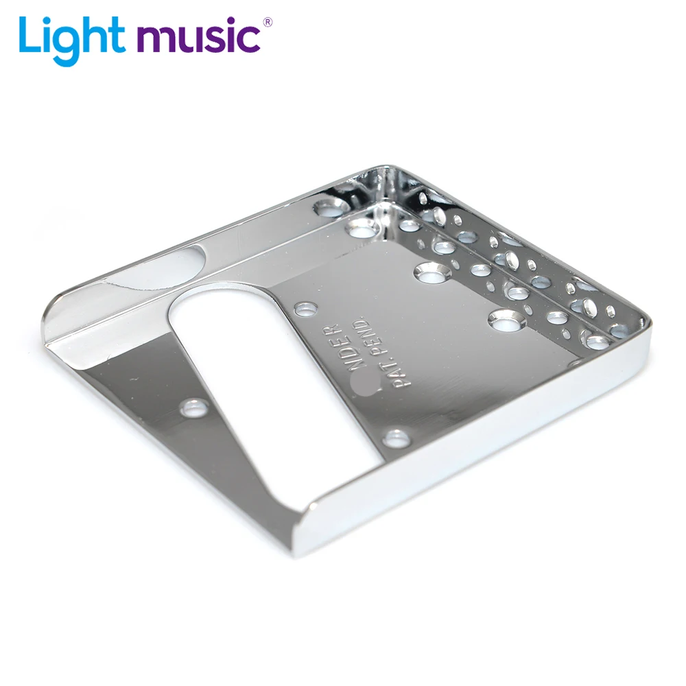 Guitar Bridge Plate With Screws Chrome Vintage For Tele Guitar