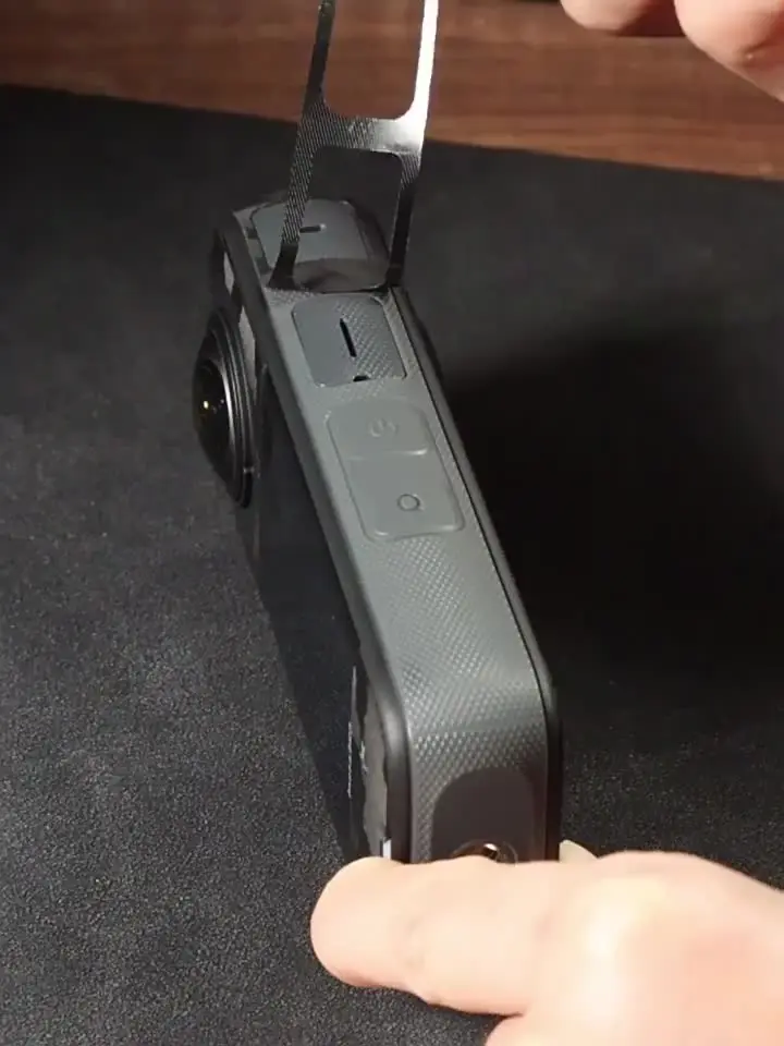 Защитная наклейка UCONS камуфляжная чёрная для Insta360