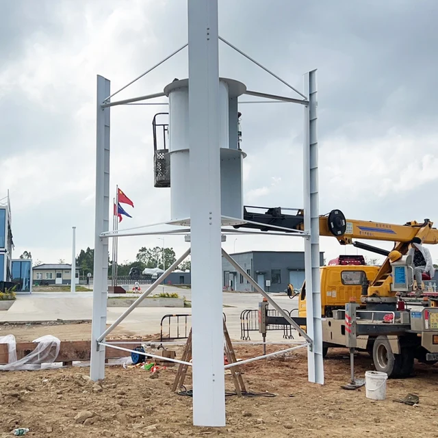 กังหันลมผลิตไฟฟ้า 20KW 30KW 48V 110V 220V 380V เครื่องกำเนิดไฟฟ้ากระแสสลับ ชุดสมบูรณ์แบบสำหรับใช้ในครัวเรือน 3 เฟส 1