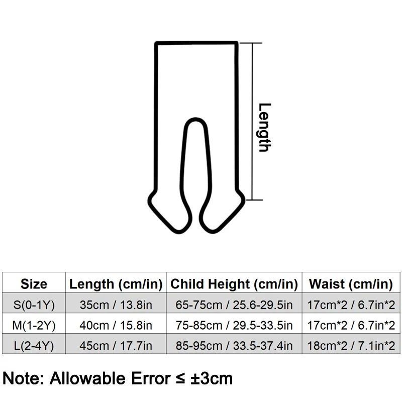 1 Pcs Girls Pantyhose Thick Warm Long Socks