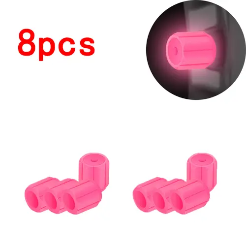 Luminous Tire Valve Caps 6 Colors Car Motorcycle Glowing Valve Cover Car Tire Wheel Hub Styling Tool Auto Accessories 4/8/20pcs - Image 14